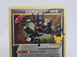 Greninja Gold Star SWSH144 Sword & Shield Promo Card Holo Celebrations - Image 3