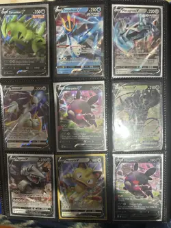 Pokemon Card Binder Collection VMAX TAG TEAM Full Art Ultra Rare Lot EN JP 100ct - Image 5