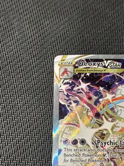 Deoxys VSTAR GG46/GG70 - Crown Zenith Galarian Gallery Pokemon Card NM - Image 4