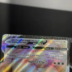 CRIMPED Error SWSH087 Eevee VMAX Promo Card Pokemon TCG Shining Fates - Image 3