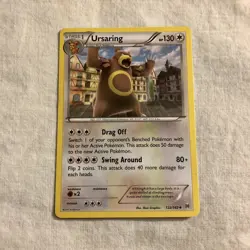 Ursaring 122/162 uncommon XY BREAKthrough NM Pokemon card - Image 1