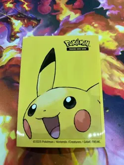 2025 Pikachu Individual Card Sleeve Ultra Pro Standard Deck Protector (1x) - Image 1
