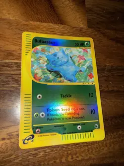 Pokemon Bulbasaur Card 94/165 Expedition Base Set Reverse Holo - Image 2