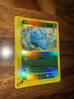 Pokemon Bulbasaur Card 94/165 Expedition Base Set Reverse Holo - Image 3