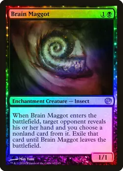 Brain Maggot FOIL Journey into Nyx PLD Black Uncommon MAGIC MTG CARD ABUGames - Image 1