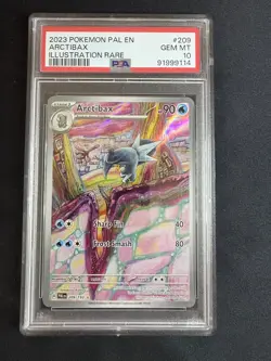 PSA 10 Arctibax 209/193 IR Illustration Rare Paldea Evolved PAL Pokemon Card - Image 4