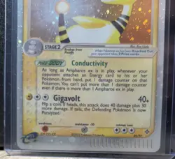 Pokemon TCG Ampharos EX Dragon Rare Holo Card 89/97 - Image 3