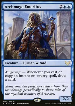 Archmage Emeritus - Non-Foil - stx - 37 | MTG Card - Image 3