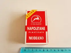 CARTE DA GIOCO SIGILLATE NAPOLETANE MODIANO TRIPLEX ORIGINAL PLAYING CARDS NEW - Image 1