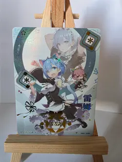 Rem Re:Zero | Flower Girl | HYSN | SSR-45 | Goddess Story Waifu Card - Image 1