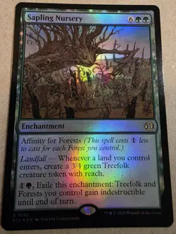 Sapling Nursery - Lorwyn Eclipsed Foil - Mtg - Image 1