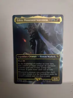 Edea, Possessed Sorceress (Borderless) FIC #448 - MTG Final Fantasy Foil - Image 1
