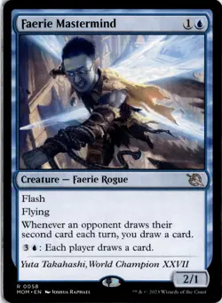 Faerie Mastermind R March of the Machine 58 NM - Image 1