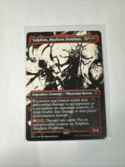 Solphim, Mayhem Dominus (Showcase) Phyrexia: All Will Be One Regular - Image 1