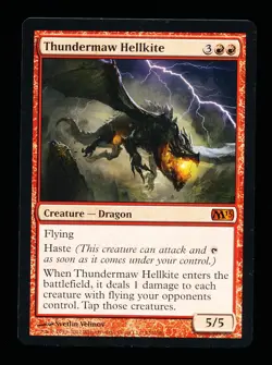 * * 1x Thundermaw Hellkite x1 * * M13 MTG NM Near Mint or Close - Image 1