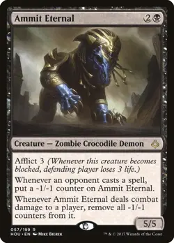Ammit Eternal Regular - Hour Of Devastation MTG-NM - Image 1
