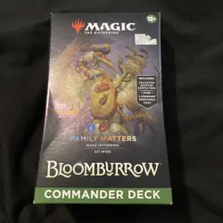 Bloomburrow Commander Deck - Family Matters MTG -New - Image 1