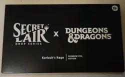 MTG Secret Lair x Dungeons & Dragons: Karlach's Rage - Rainbow Foil Sealed - Image 1