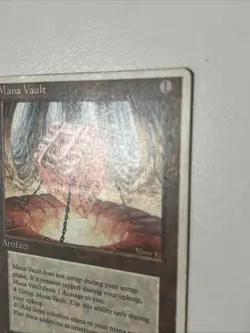 Mana Vault (4th Edition - 4ED) Vintage MTG - Heavy Play - Listing #2 - Image 4