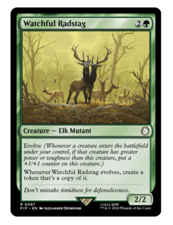Watchful Radstag Fallout MTG - Image 1