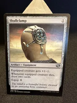 MTG | Skullclamp 268/337 | Regular | Uncommon | Commander 2014 - Image 1