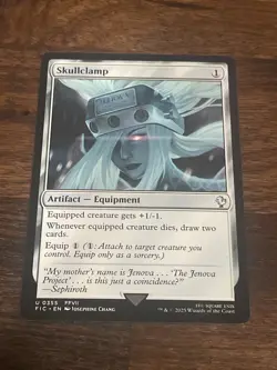 Skullclamp 355 FIC MTG Magic the Gathering - Image 1