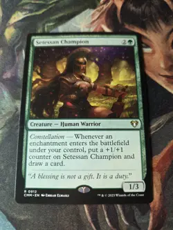 Setessan Champion (CMM 912) Lightly Played - MTG single - Image 2
