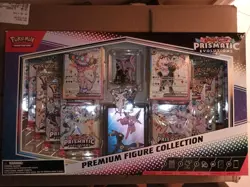 POKEMON TCG Prismatic Evolutions Premium Figure Collection | IN HAND & SEALED - Image 1