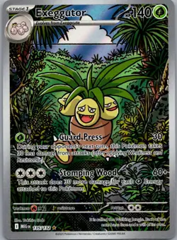 Exeggutor 135/132 Illustration Rare Mega Evolution Pokemon Near Mint - Image 1