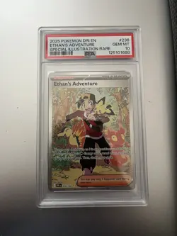 Pokemon Ethan's Adventure 236/182 Destined Rivals PSA 10 Holo Rare - Image 1