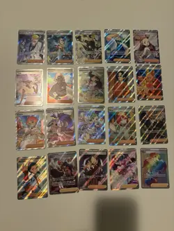 Pokemon TCG Lot Of 20 Illustration Rare Full Art Trainer Cards NM Free Shipping - Image 1
