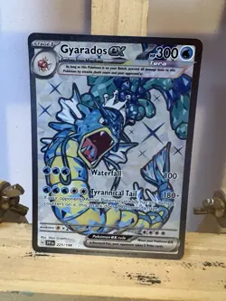 Gyarados ex #225/198 Pokemon TCG: SVI Base Set Full Art NM Free Shipping - Image 1
