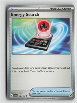 Pokemon TCG Scarlet & Violet Base Set Energy Search x4 NM 172 - Image 1