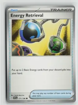 Pokemon TCG Scarlet & Violet Base Set Energy Retrieval x4 NM 171 - Image 1