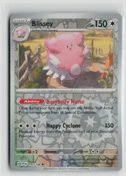 Pokemon TCG Scarlet & Violet Base Set Blissey x1 NM Reverse Holo 145 - Image 1