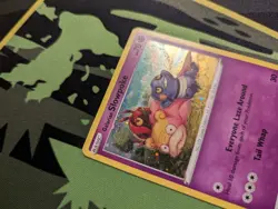 Galarian Slowpoke SWSH126 HD Galaxy Swirl Pokemon Black Star Promo Holo Bleed - Image 3