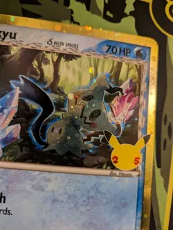 Mimikyu (Delta Species) SWSH136 Jumbo HD GALAXY Swirl Celebration Pokemon Promo - Image 2