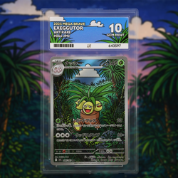 ACE 10 Exeggutor 066/063 Art Rare Mega Brave Japanese Pokemon - Image 1
