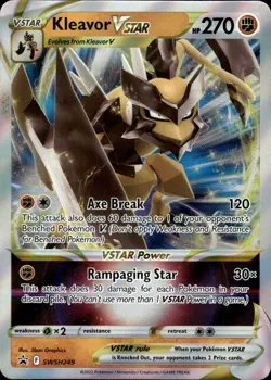 Kleavor VSTAR - Black Star Promo - SWSH249 - MINT - Pokemon - Image 1