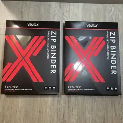 Lot of 2- Vault X SV10 Destined Rivals 9 Pocket Unlimited Edition Binder Pokemon - Image 2