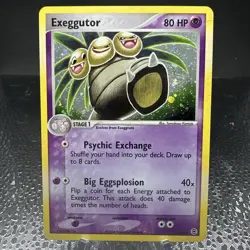 2004 Pokemon EX FireRed & LeafGreen Exeggutor Holo #5/112 - Image 1