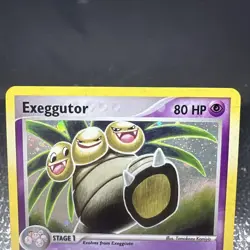 2004 Pokemon EX FireRed & LeafGreen Exeggutor Holo #5/112 - Image 3