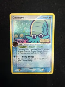 Pokemon TCG Omanyte 60/92 Legend Maker Reverse Holo Stamp 2006 - Image 2