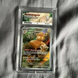 Pokemon TCG Pawmot Scarlet & Violet Base Set 209/198 Holo Illustration Rare ACE9 - Image 1