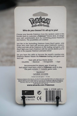 Pokemon 1999 WOTC Base Set Unlimited Booster Blister Pack Charizard Vintage - Image 2
