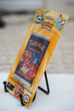 Pokemon 1999 WOTC Base Set Unlimited Booster Blister Pack Charizard Vintage - Image 4