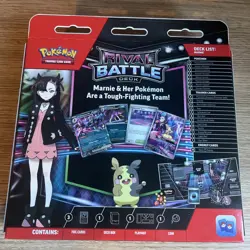 Pokemon TCG Sealed Rival Battle Deck Marnie's Morpeko Black Star Promo Brand New - Image 2