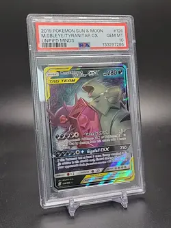 Mega Sableye & Tyranitar GX Tag Team #126/236 Pokemon Unified Minds PSA 10 - Image 3