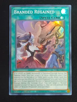 Branded Regained Yu-Gi-Oh Card 1st Edition DABL-EN053 Near Mint NM - Image 1