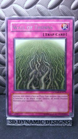 | Yugioh Wall of Thorns CRMS-EN079 Rare Crimson Crisis NM 🔥 | - Image 1